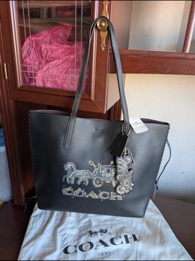 Coach Chelsea X Tattoo Tote & Keychain